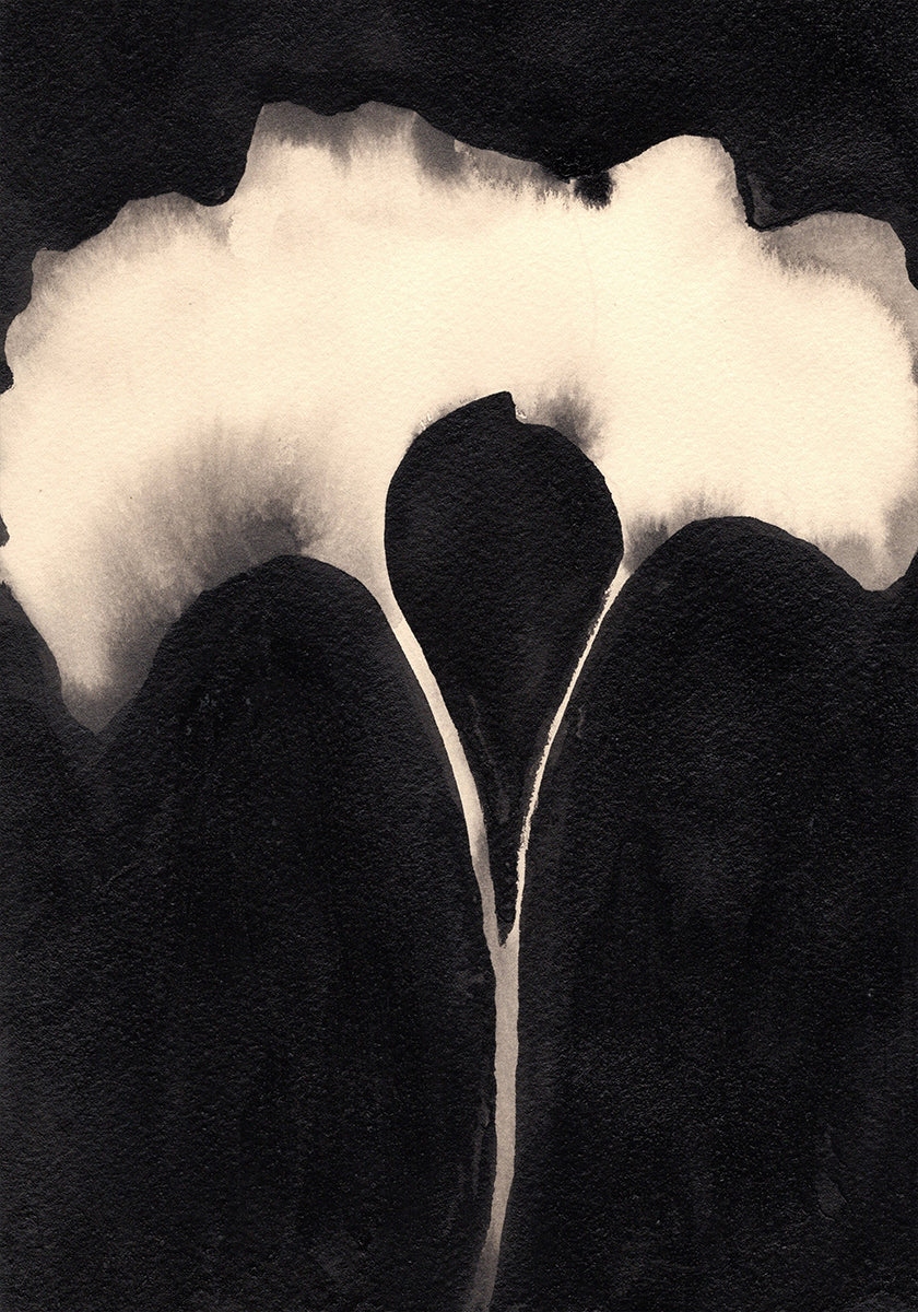 Gingko-Blätter-Paar im Poster