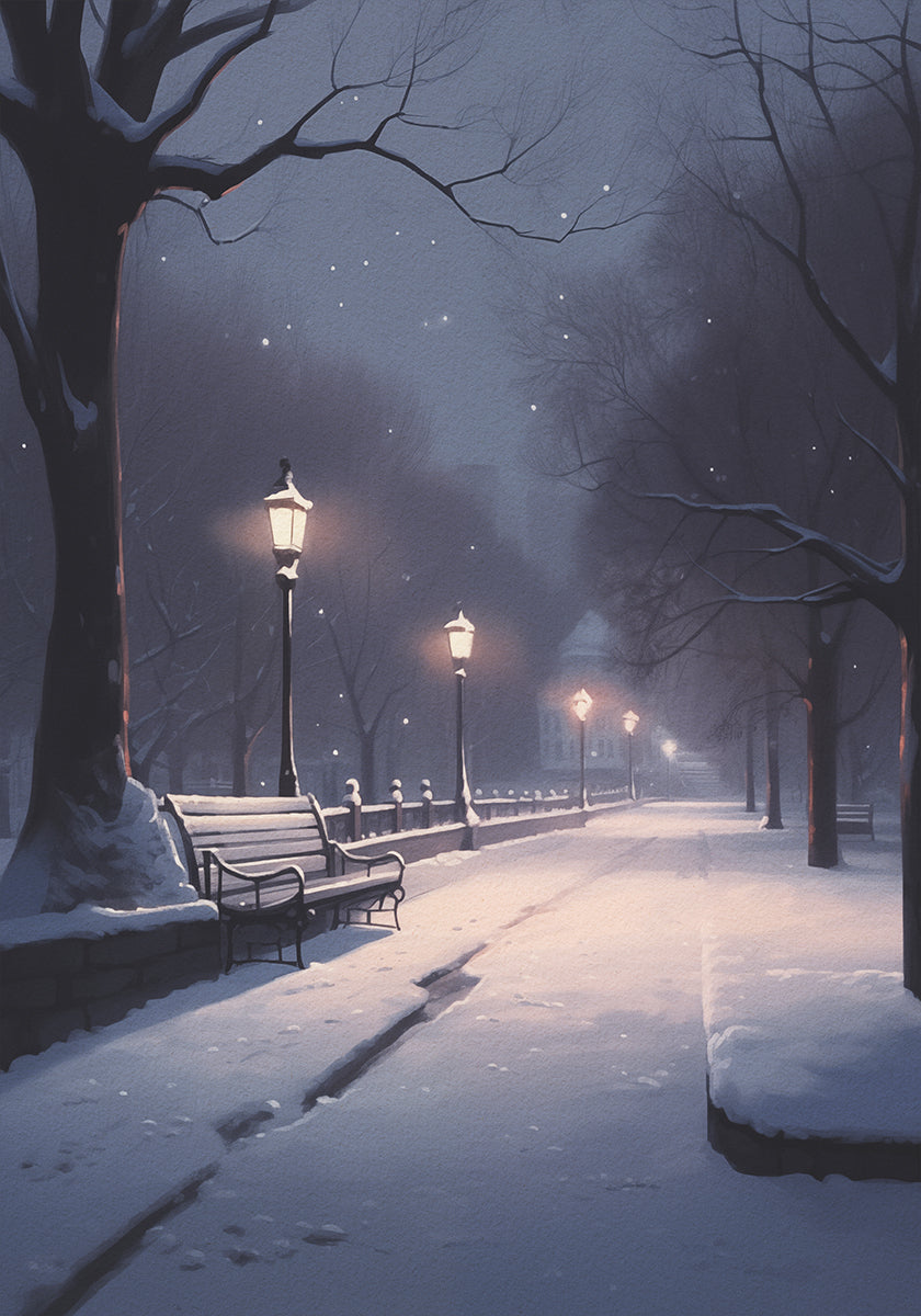 Schönes Winter-Poster Nr. 1