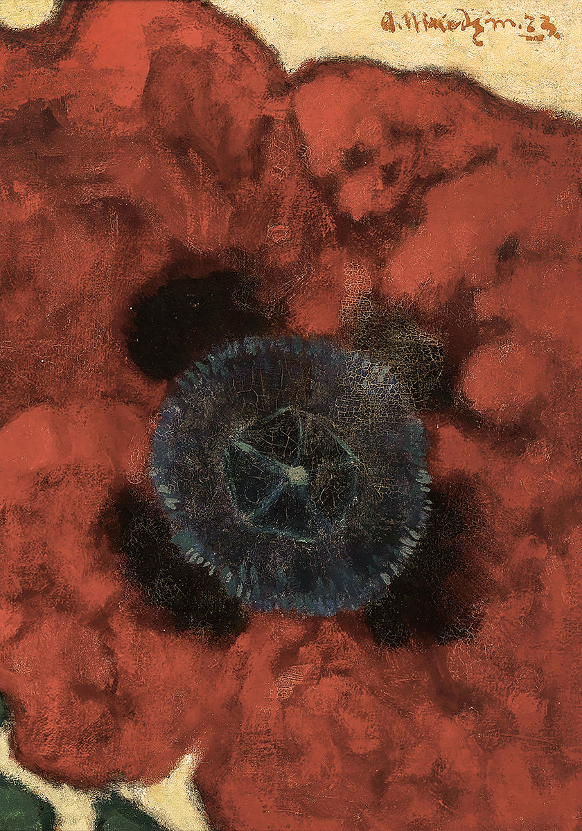 Artur Nikodem Mohnblumen-Poster