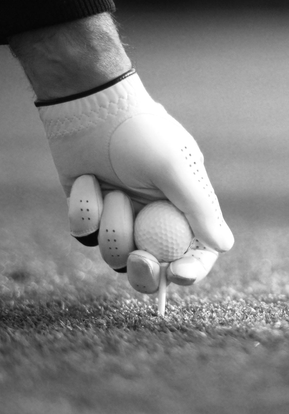 Poster „Golfspieler beim Abschlag“ - Posterbox.no