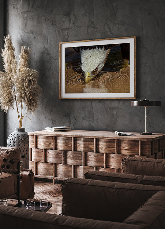 Cooles Getränk an einem heißen Tag Poster