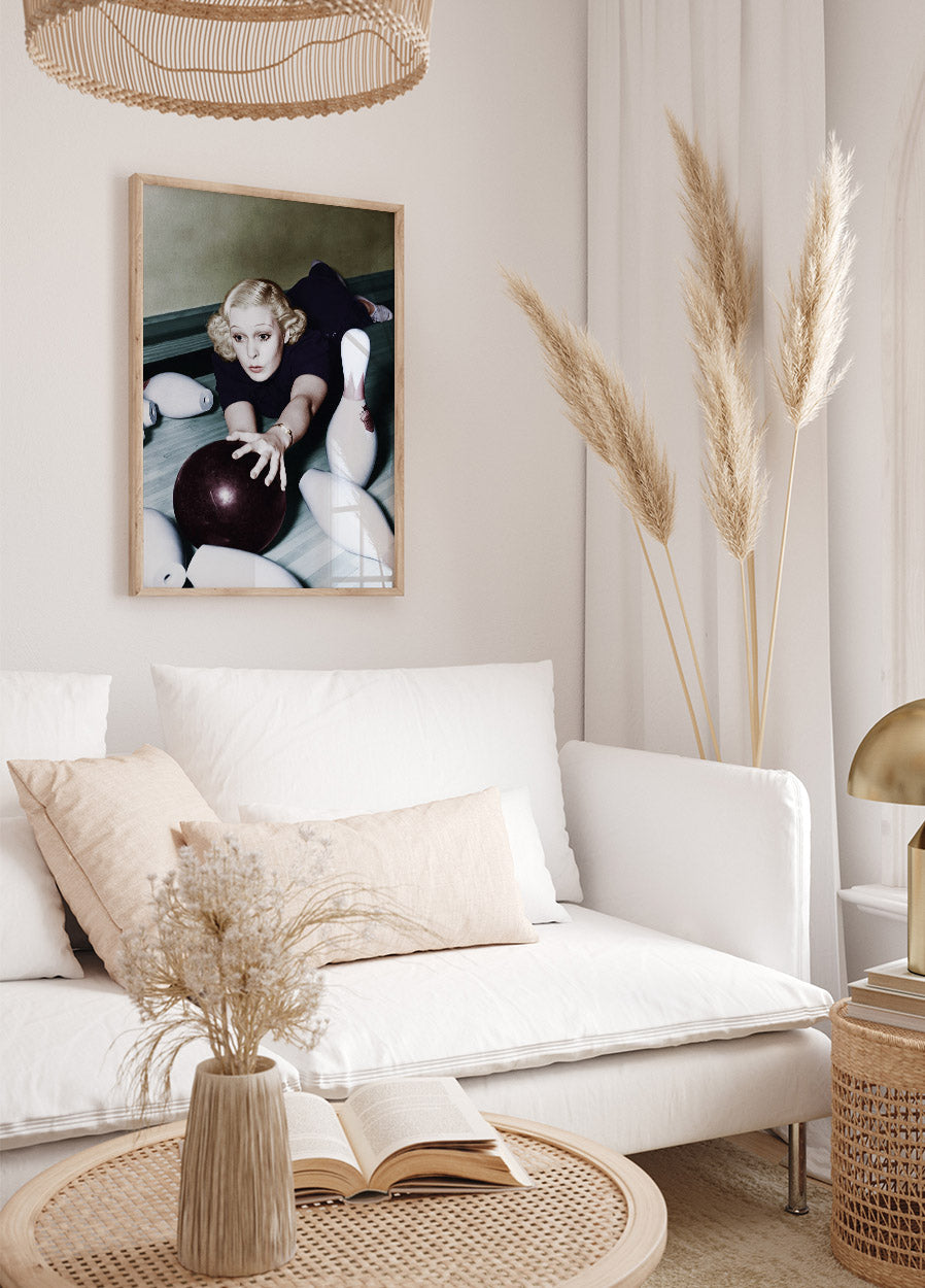 Bowling-Unfall-Poster - Posterbox.no