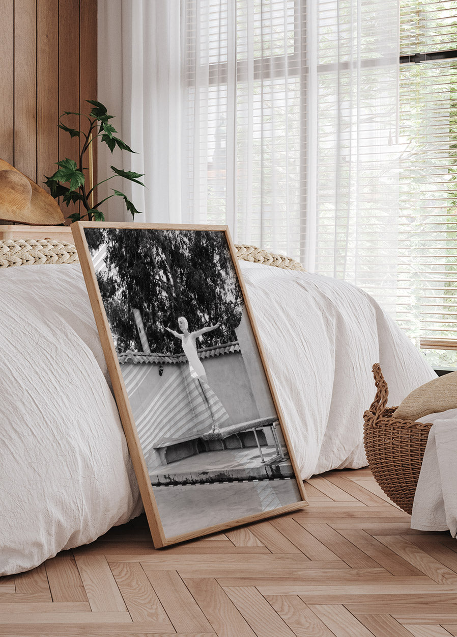 Auf dem Sprungbrett Poster - Posterbox.no