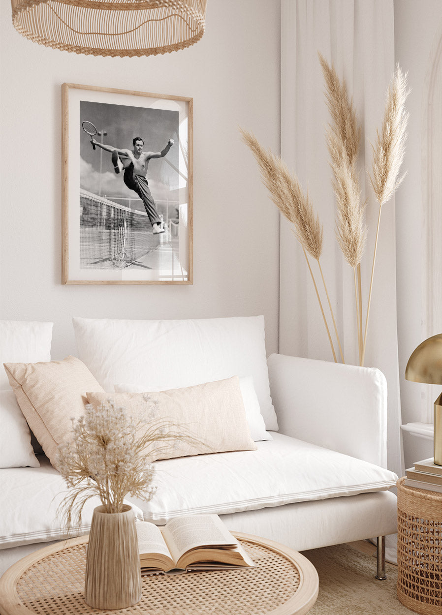 Jumping Over the Net Poster - Posterbox.no