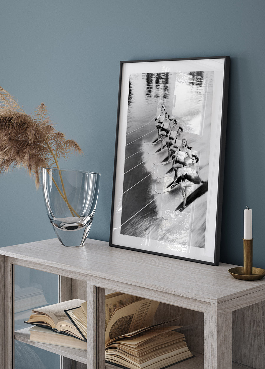 Frauen-Wasserski-Poster - Posterbox.no