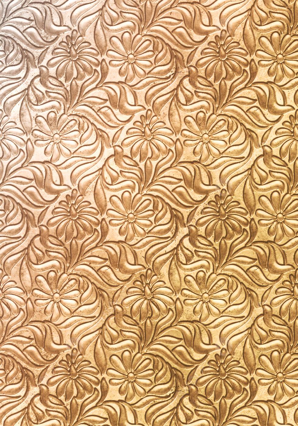 Goldenes Vintage-Relief-Poster - Posterbox.no