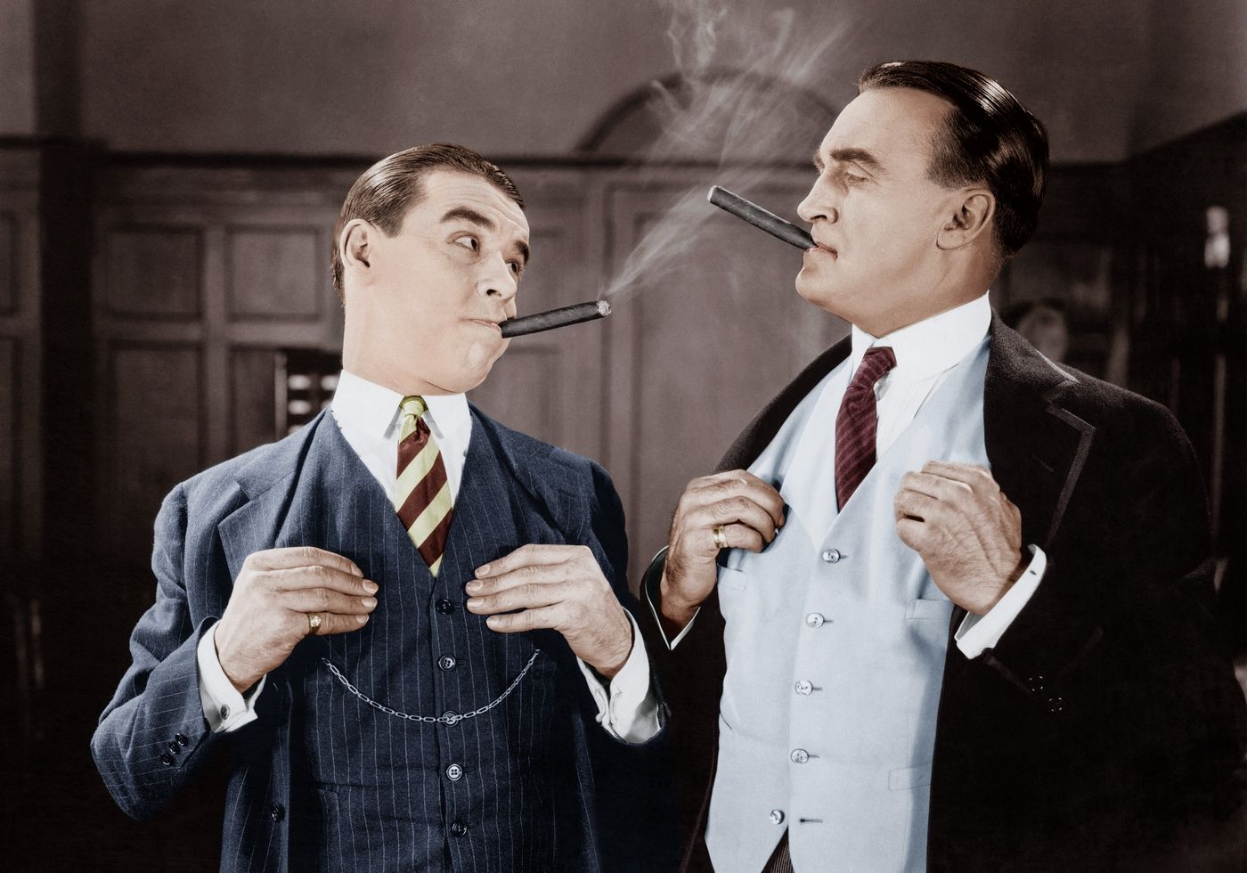 Rauchende Zigarren Poster - Posterbox.no