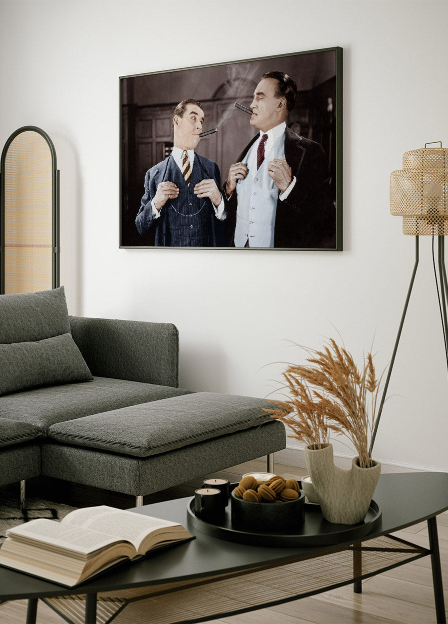 Rauchende Zigarren Poster - Posterbox.no