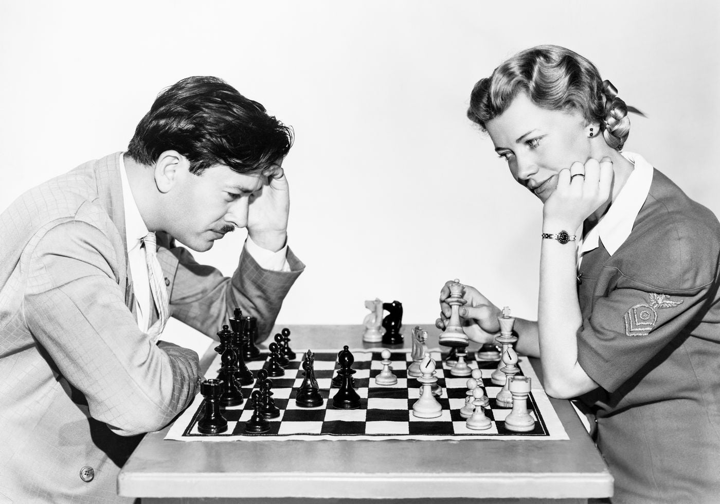 Schachspieler-Poster - Posterbox.no