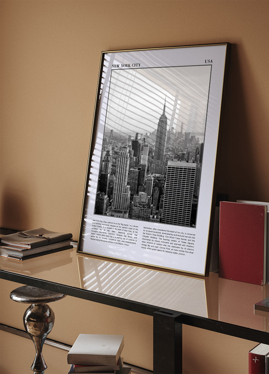 Das ist New York City Poster - Posterbox.no