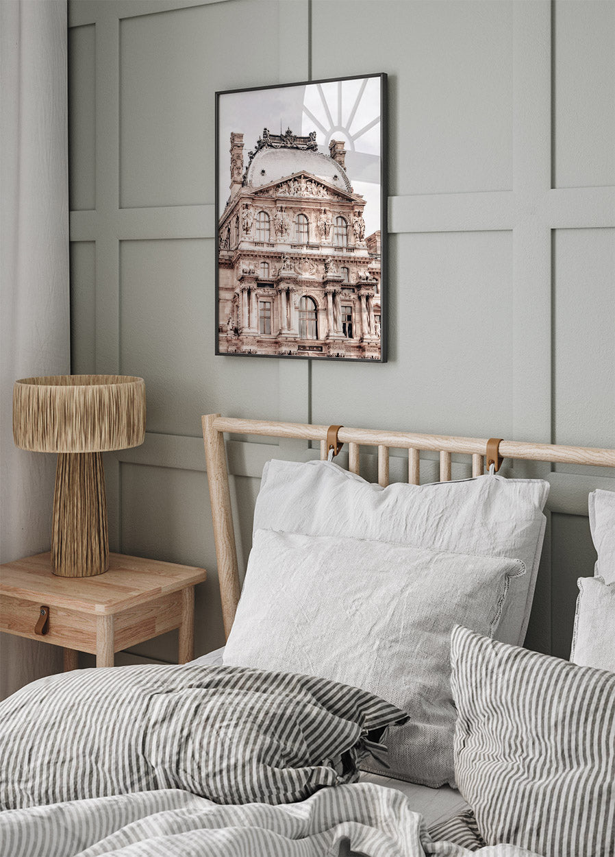 Pavillon Richelieu, Palais du Louvre Paris Poster - Posterbox.no