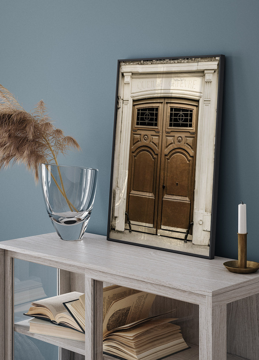 Poster „Haustür in Paris“ - Posterbox.no