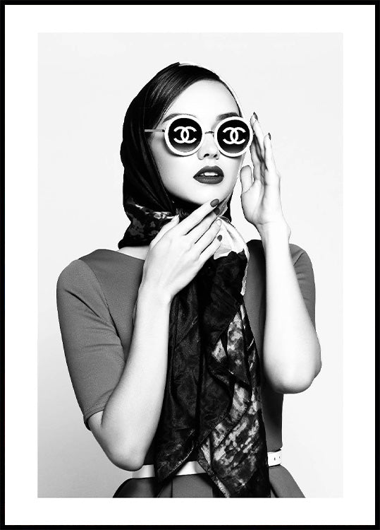 Mode-Sonnenbrillen-Poster - Posterbox.no