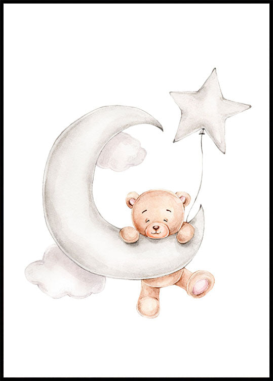 Teddybär-Poster - Posterbox.no