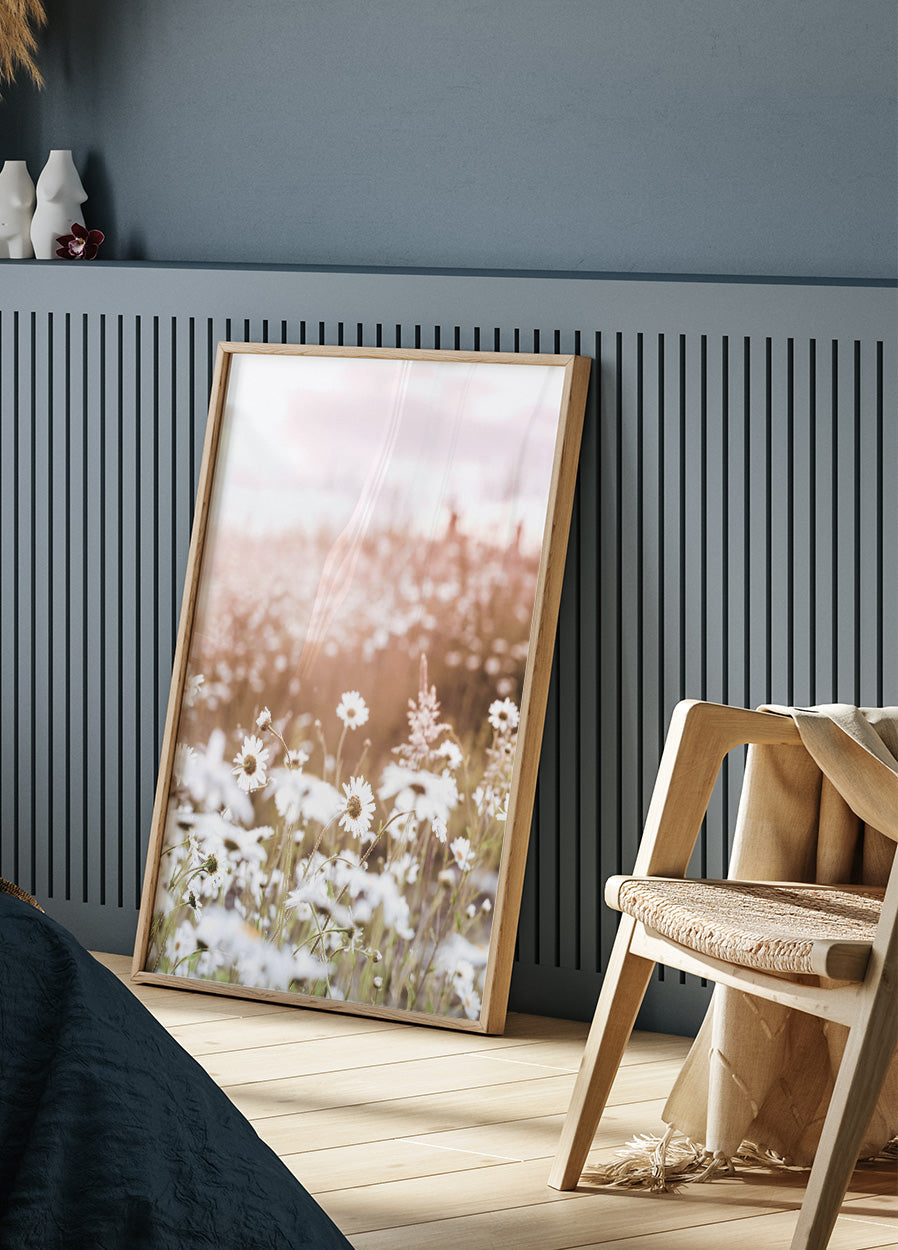 Poster „Feld der Gänseblümchen“ - Posterbox.no