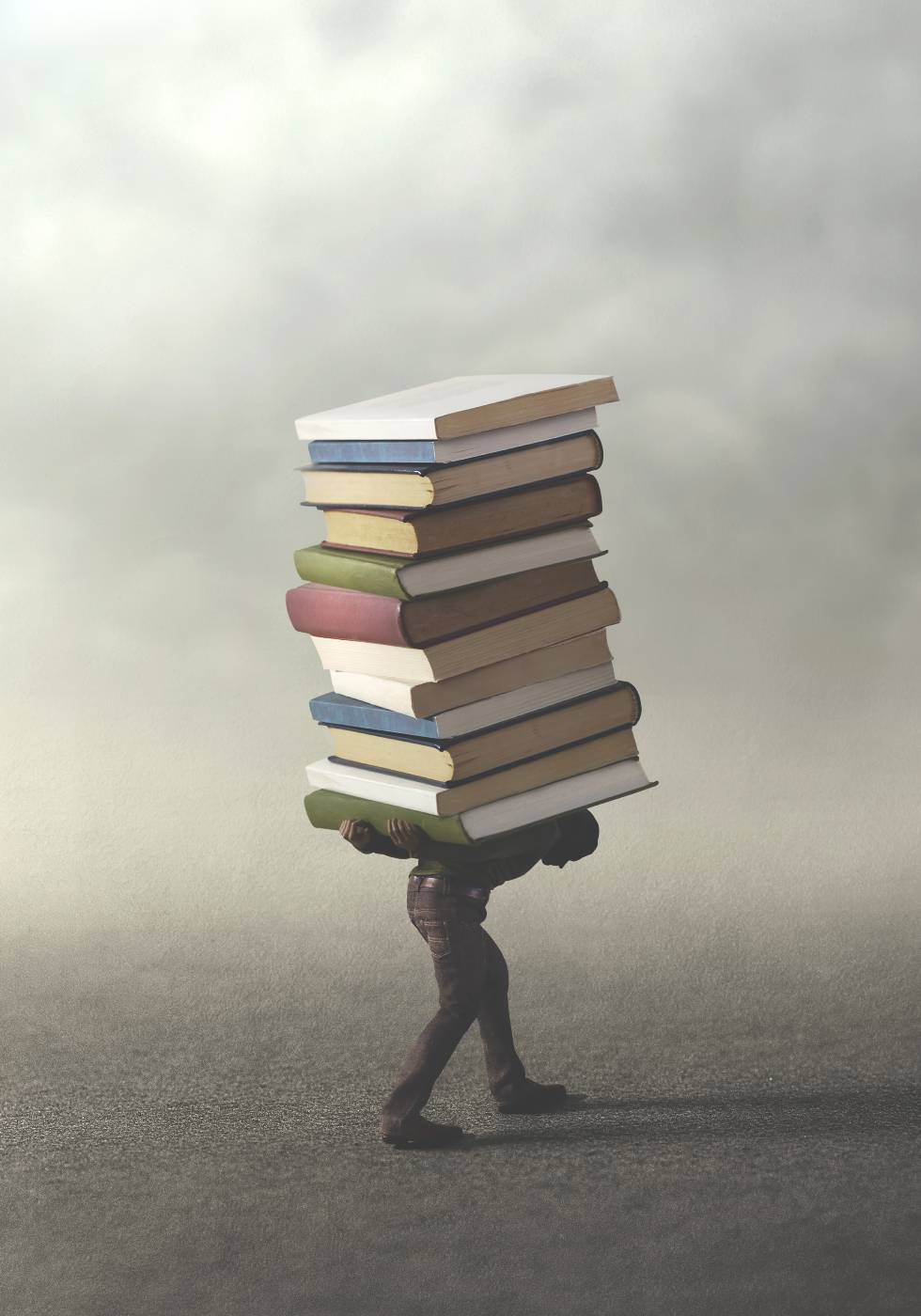 Gewicht auf den Schultern Poster - Posterbox.no