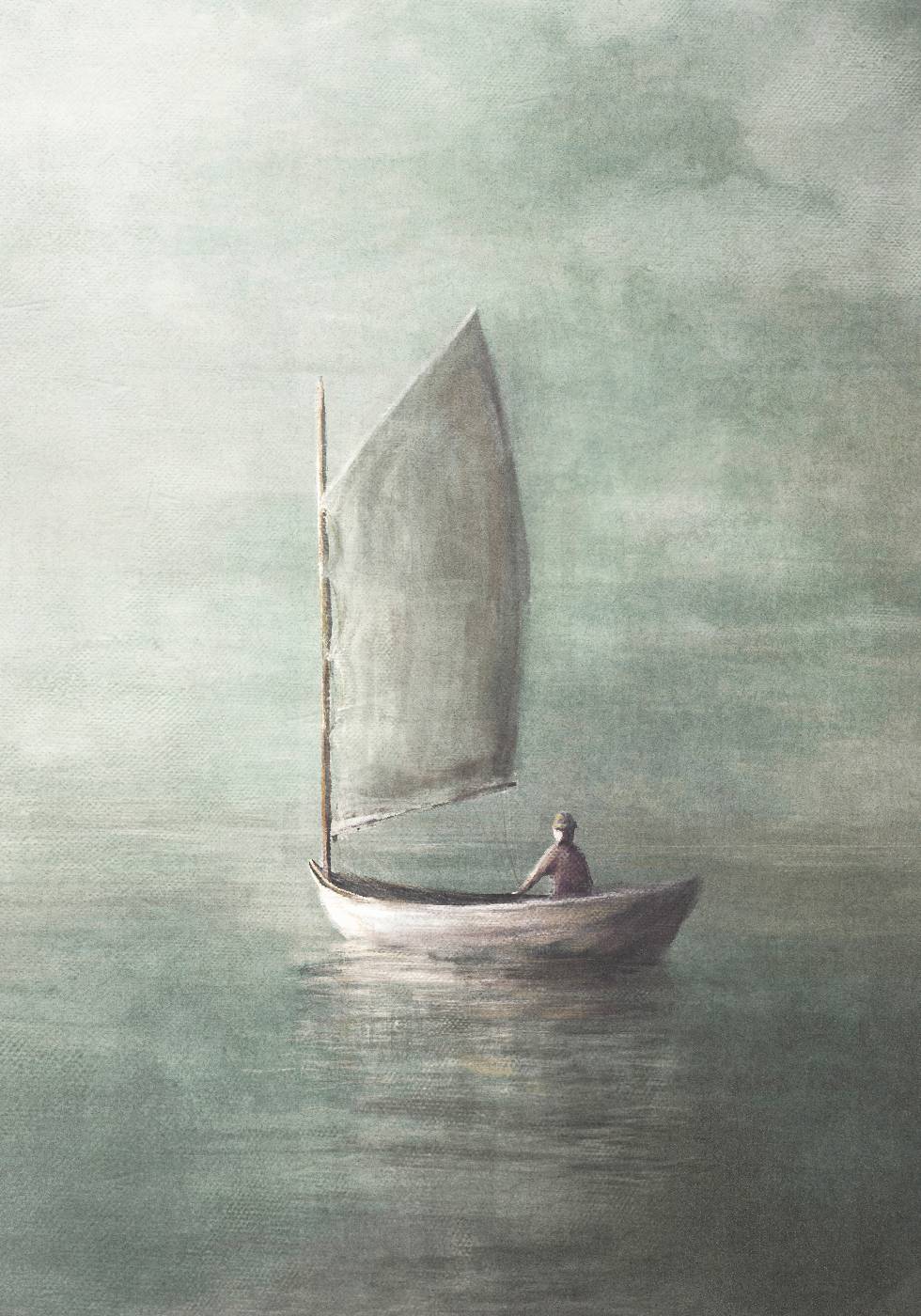 Segeln in Richtung Unendlichkeit Poster - Posterbox.no