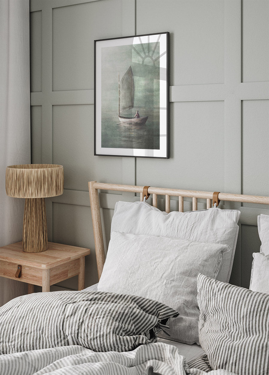 Segeln in Richtung Unendlichkeit Poster - Posterbox.no