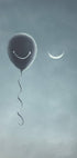 Poster „Lächelnder Ballon“ - Posterbox.no