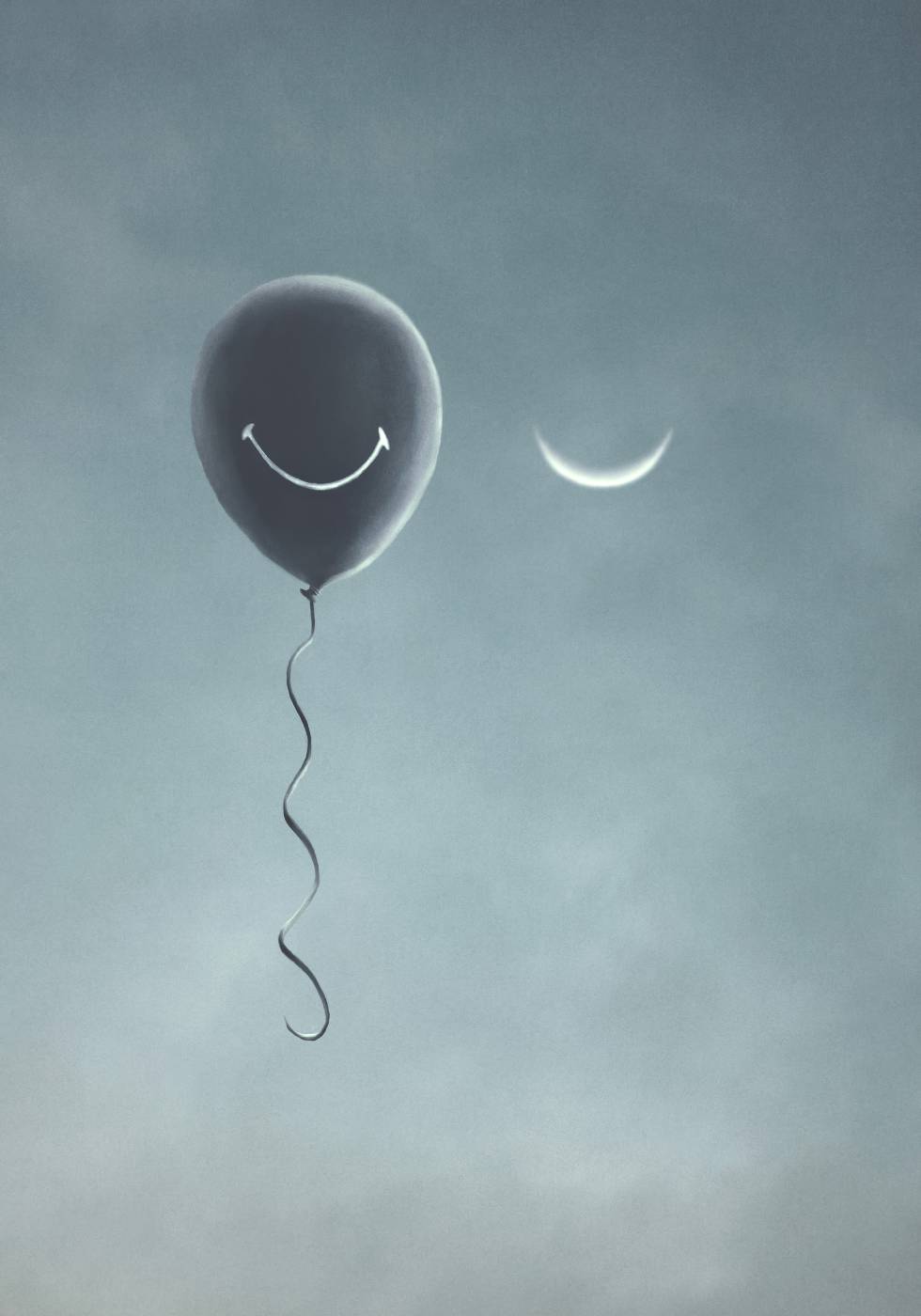 Poster „Lächelnder Ballon“ - Posterbox.no