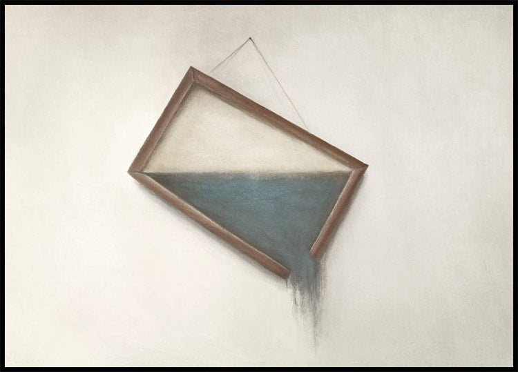 Broken Painting of Water Poster - Posterbox.no