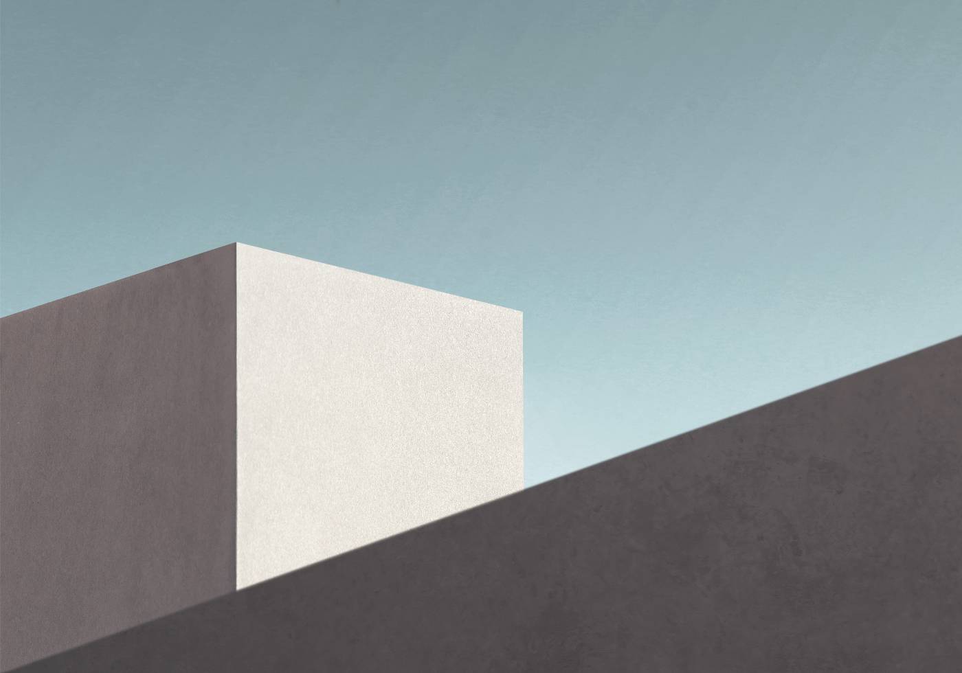 Modernes Architekturgebäude-Poster - Posterbox.no