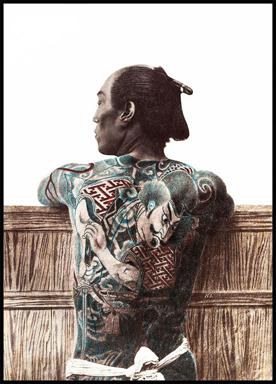 Tattoo von Kusakabe Kimbei Poster - Posterbox.no
