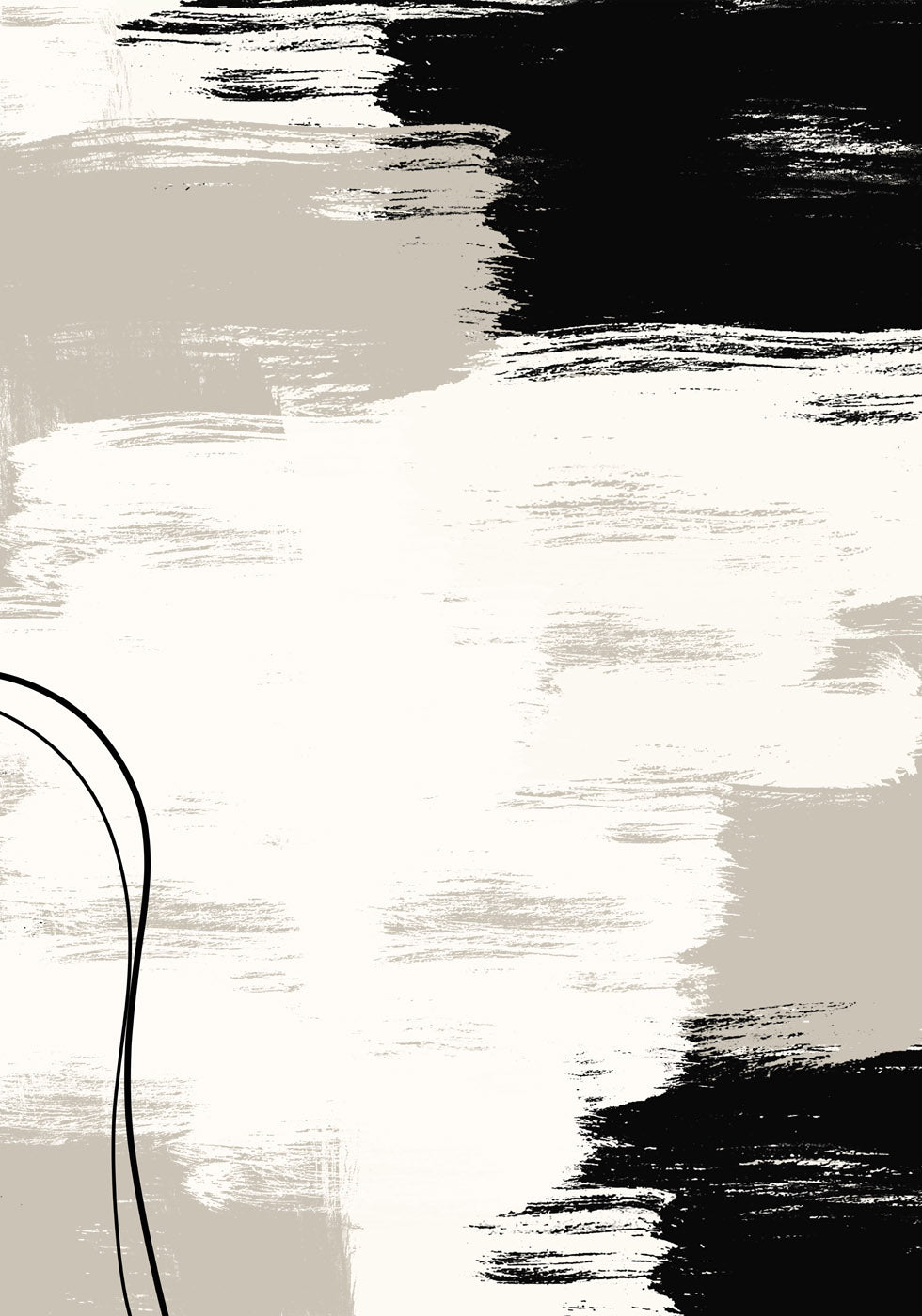 Abstrakte Gedanken Poster - Posterbox.no