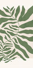 Grünes botanisches Design-Poster - Posterbox.dk