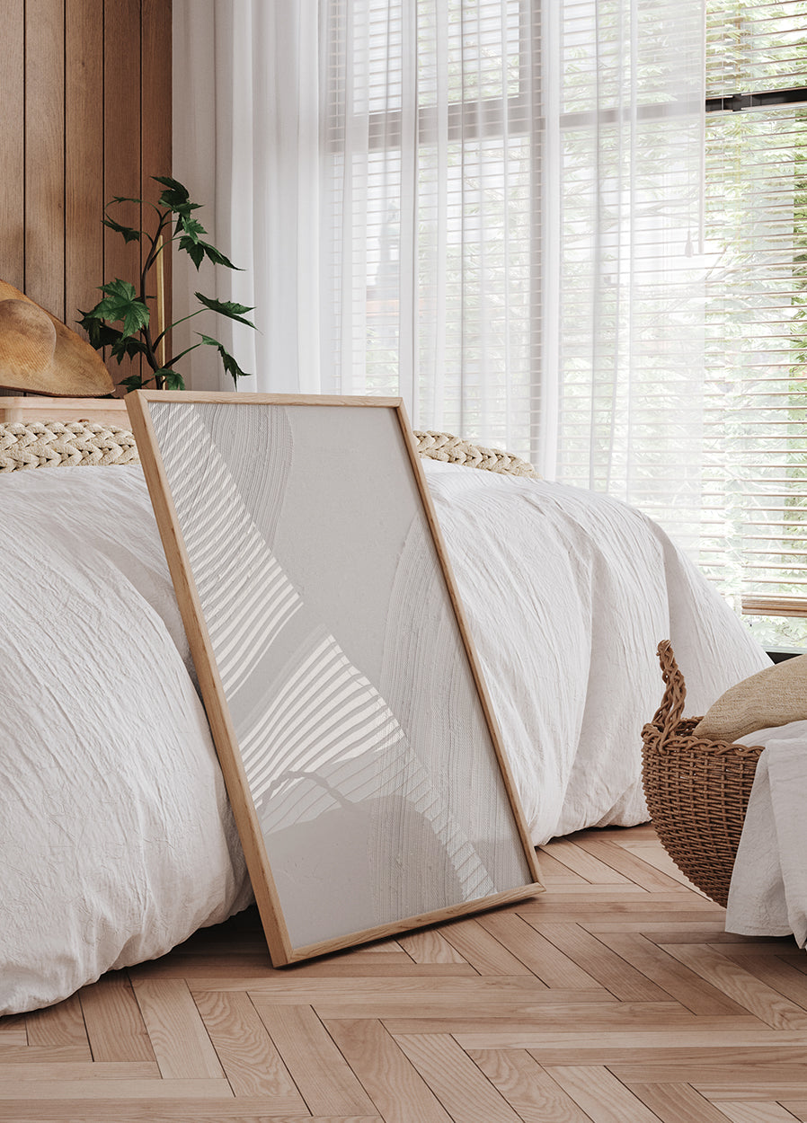 Strukturiertes Minimalismus-Kunstposter - Posterbox.dk