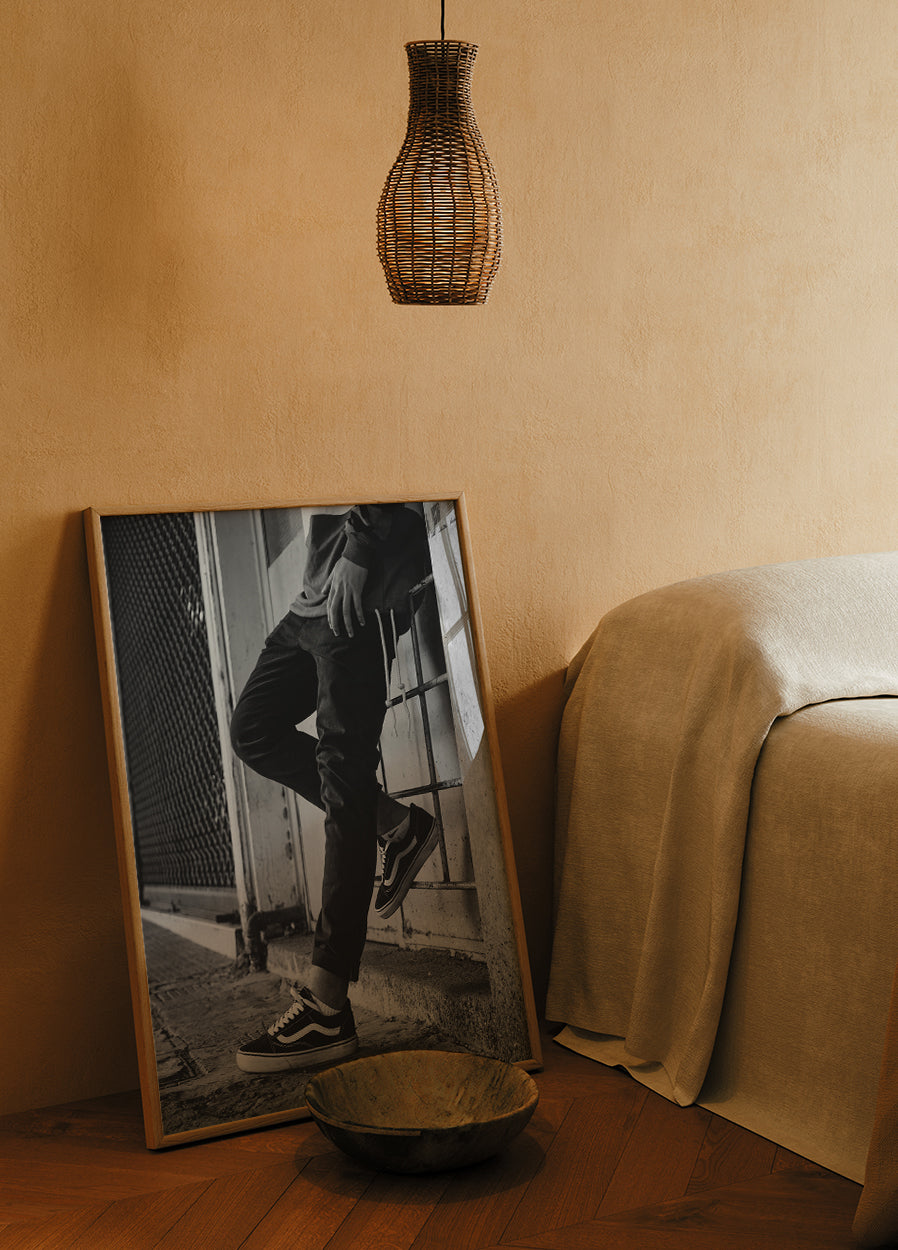 Bildposter für Schuhe im urbanen Stil - Posterbox.dk