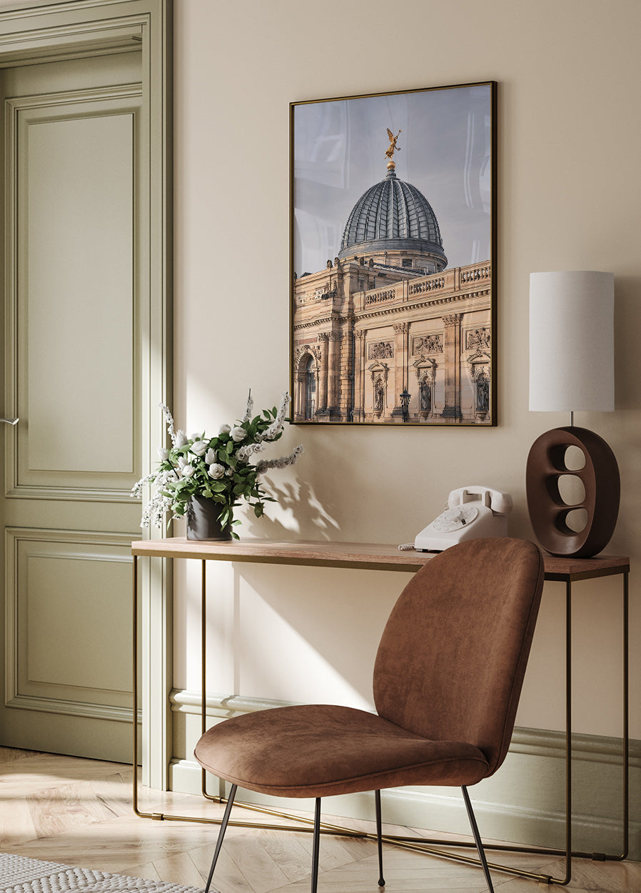 Poster mit historischen Architekturdetails - Posterbox.dk