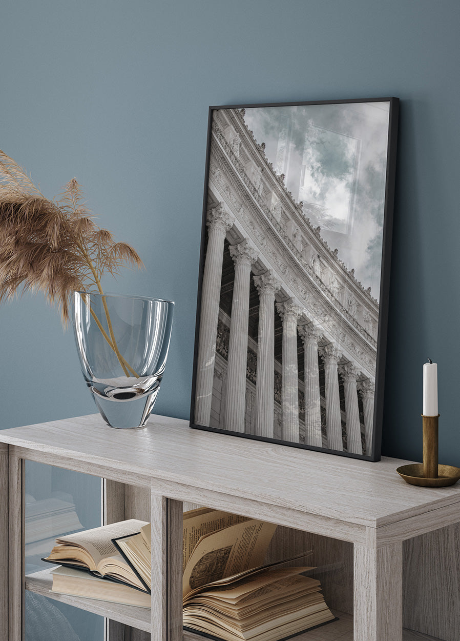 Architektonische Details des klassischen Design-Posters - Posterbox.dk