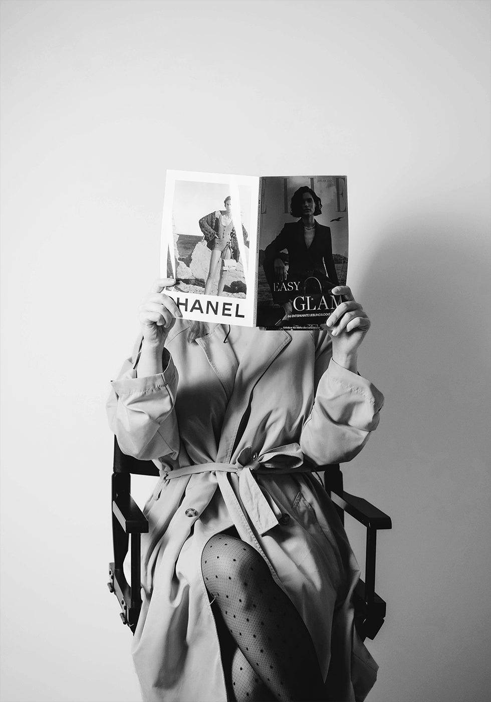 Poster „Ein Moment der Eleganz“.