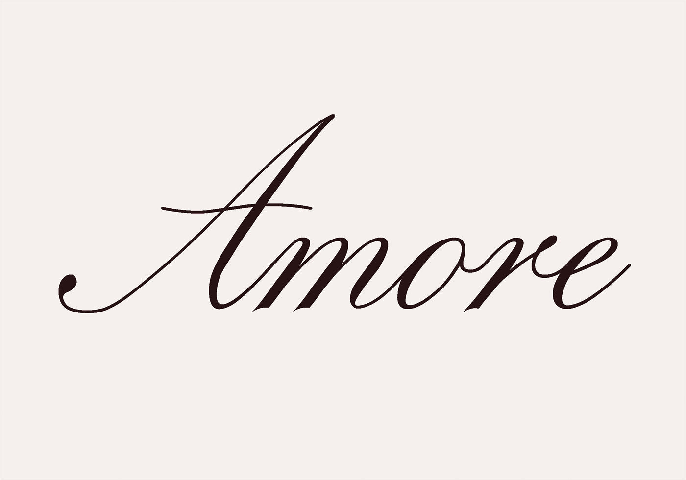 Amore Poster - Posterbox.no