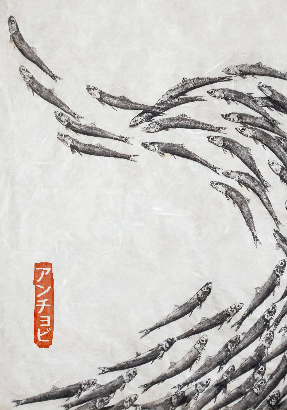 Sardellen-Sardinen-Kunstdruck-Poster – Posterbox.dk