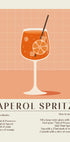 Aperol Spritz Rezeptposter - Posterbox.dk