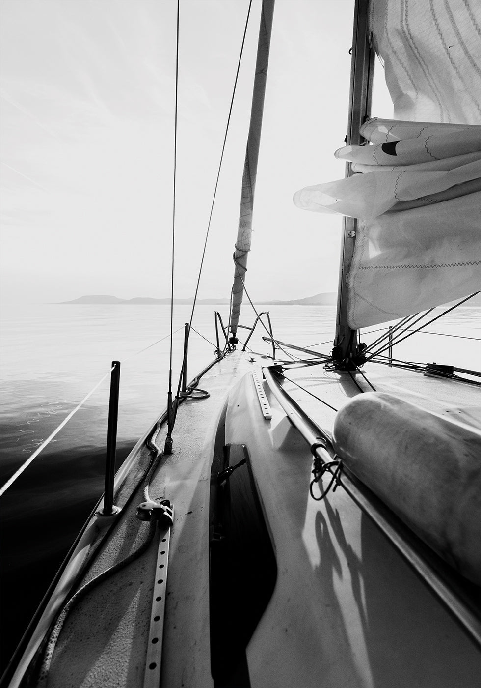 Ein Ausflug auf einer Yacht Poster - Posterbox.dk