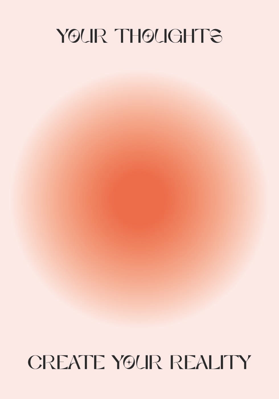 Thought Aura Poster - Posterbox.dk