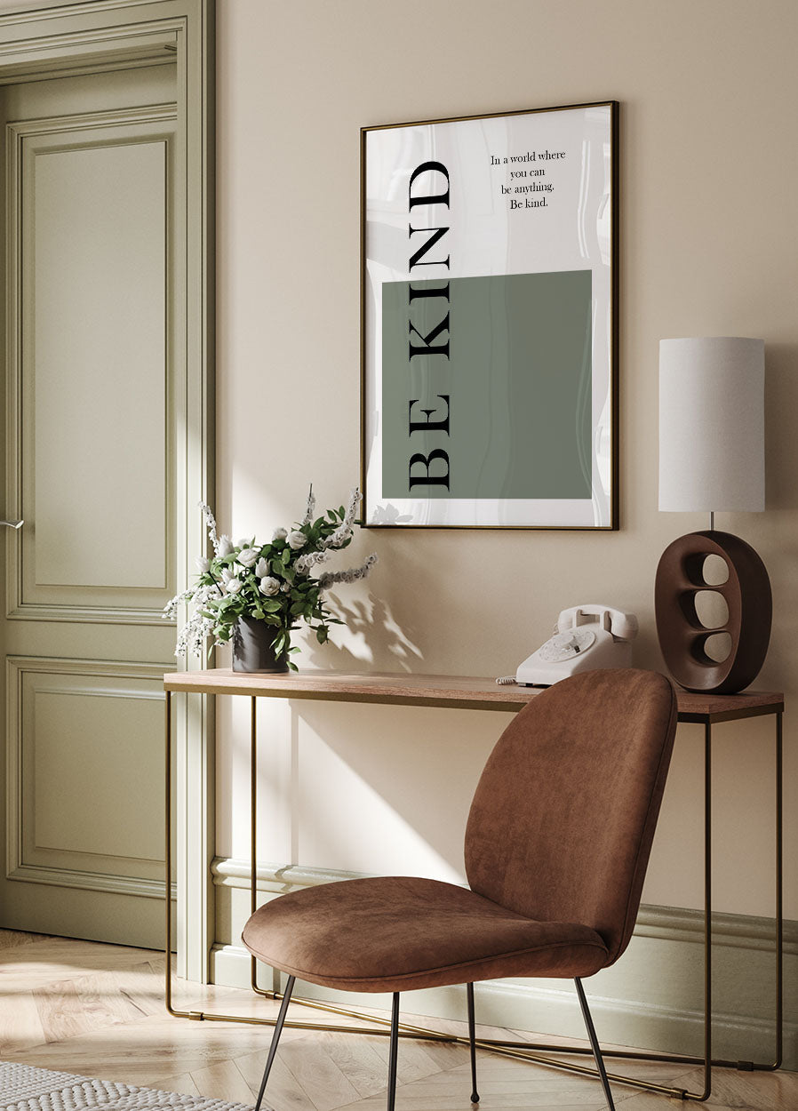 Be Kind Poster - Posterbox.no