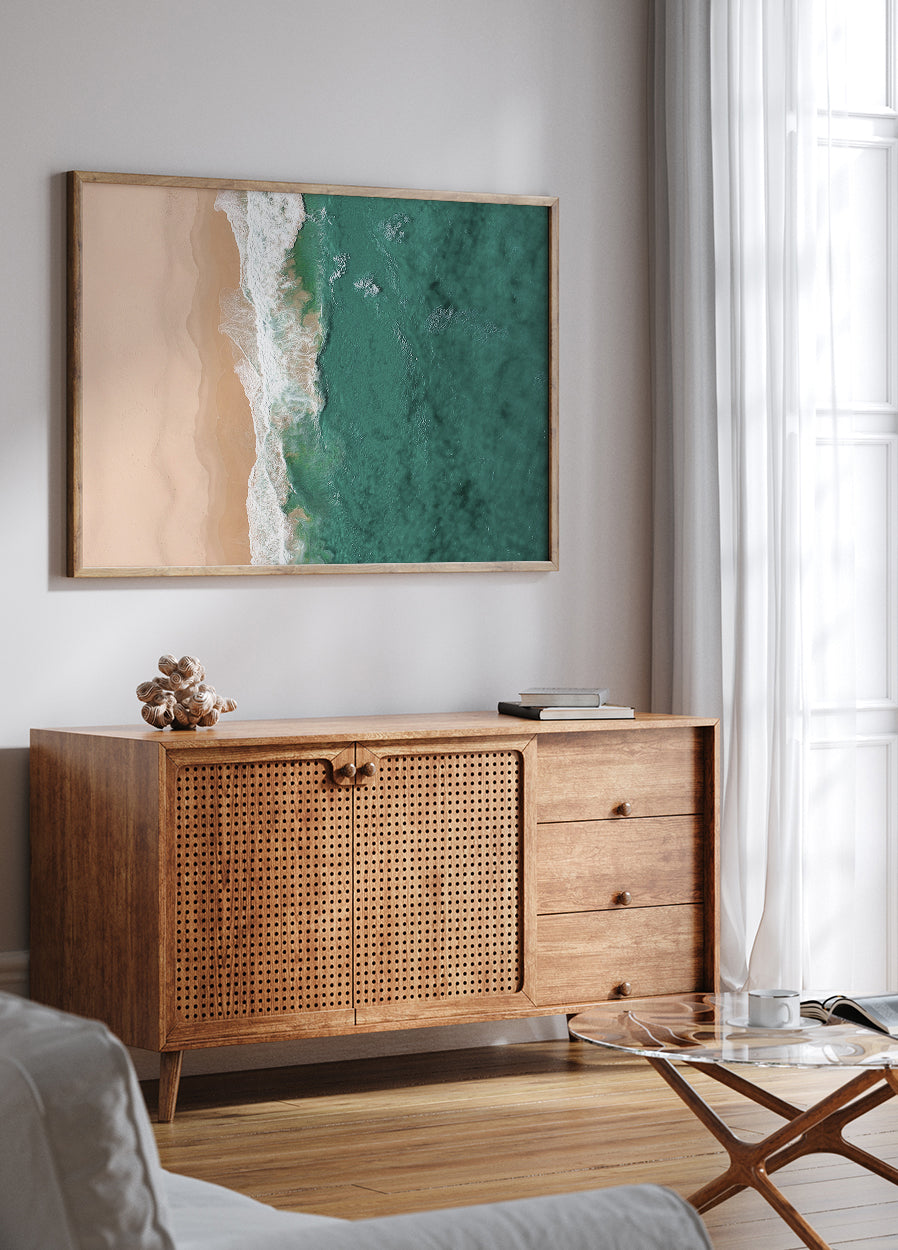 Strandküsten-Poster - Posterbox.dk