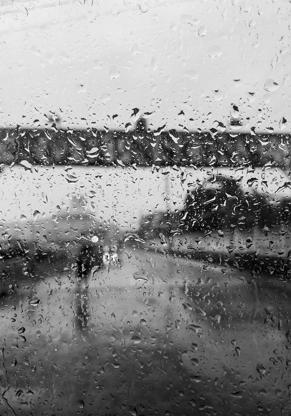 Poster „Hinter Regentropfen“ - Posterbox.dk