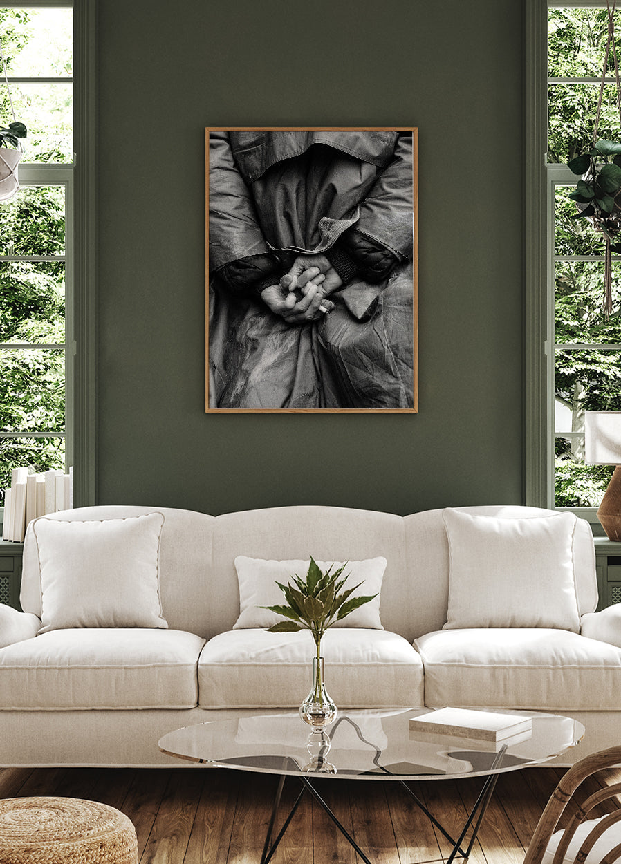 Poster „Hinter dem Rücken“ - Posterbox.dk