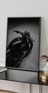 Schwarzes Motorrad-Poster - Posterbox.dk
