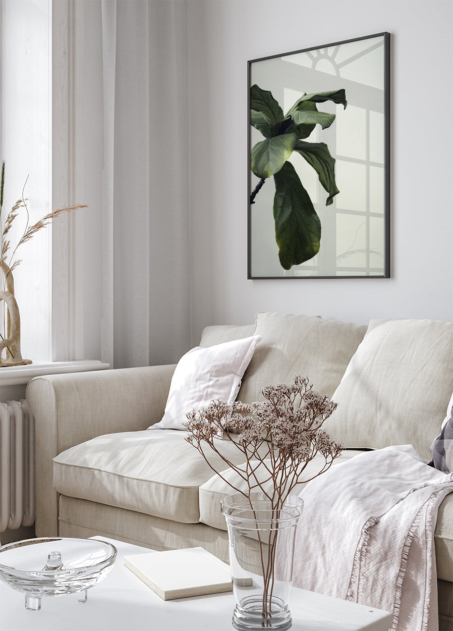 Poster mit botanischen Blättern - Posterbox.dk