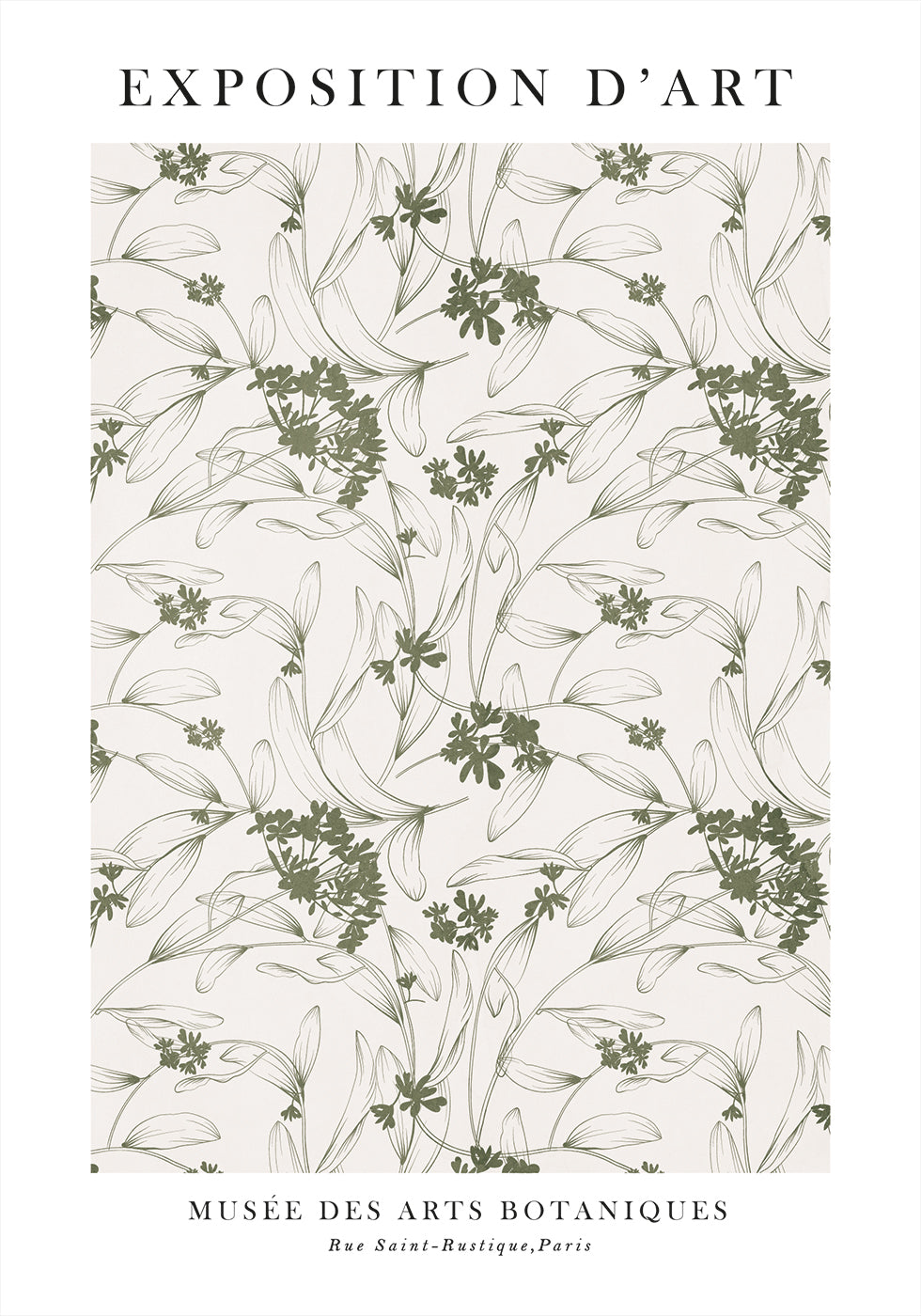 Botanisches Poster - Posterbox.dk