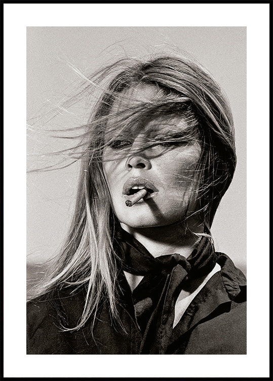 Brigitte Bardot-Portrait-Poster - Posterbox.dk