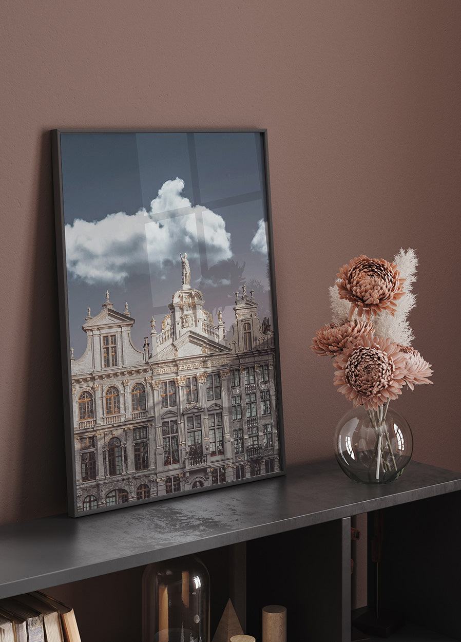 Gebäude in Brüssel Poster - Posterbox.dk