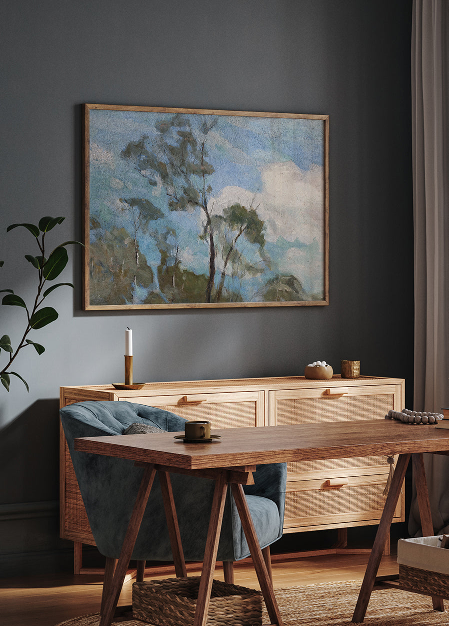 Céu De Teresópolis von Eliseu Visconti Poster - Posterbox.dk