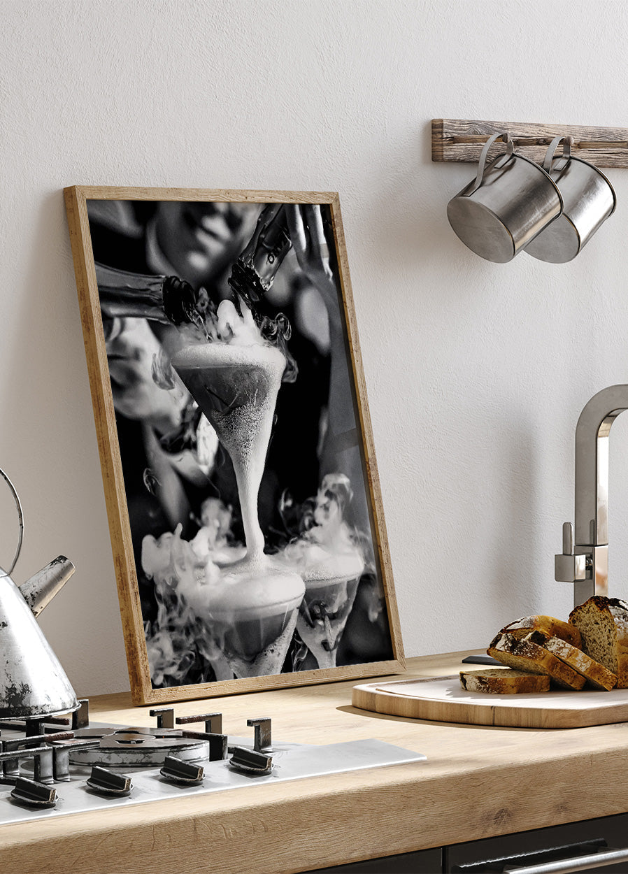 Champagnerbrunnen-Poster - Posterbox.dk